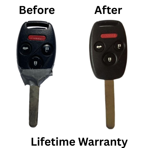 Broken Honda Accord key & replacement