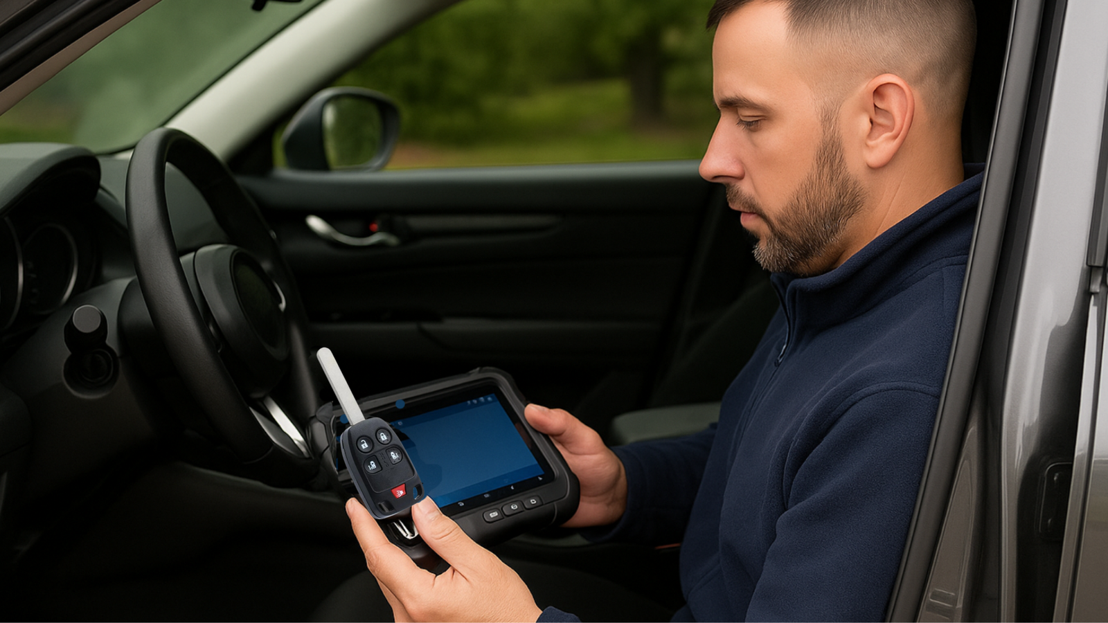Honda key fob programming in Juniata break resistant key
